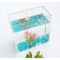 Custom Made Acrylic Table Standing Mini Fish Tank